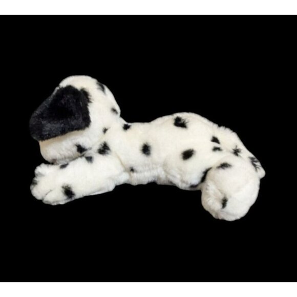 Dalmatian Plush Stuffed Animal Toy Soft & Cuddly Black & White Puppy dog spots - Picture 2 of 10